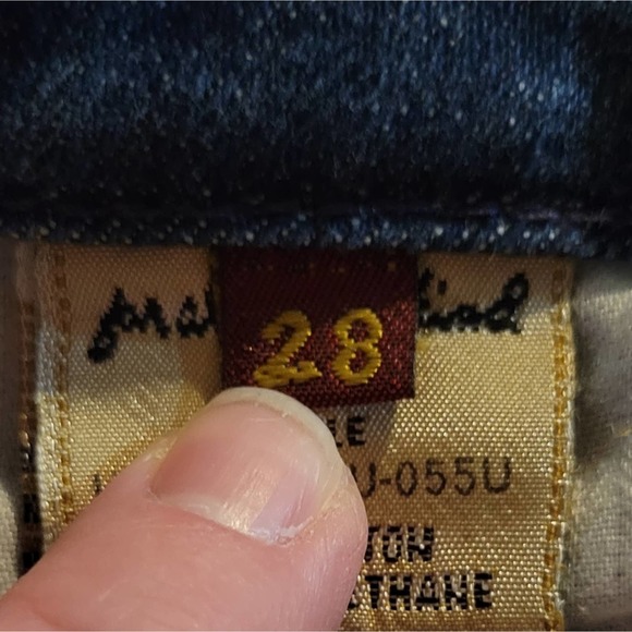 7 For All Mankind Women's Classic Blue Boot Cut Jeans - Picture 12 of 12